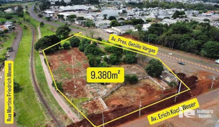 Lote comercial com 9380 m² por R$ 3.700.000 - Na entrada de Rolândia/PR