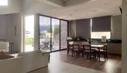 Condominio Brisas Jundiai - Casa de luxo no Brisas Jundiaí – 4 dorms, área gourmet com vista para a serra, piscina e automação