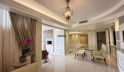INBOX CIA IMOBILIÁRIA VENDE - Apartamento com três suítes mobiliado no São Francisco.