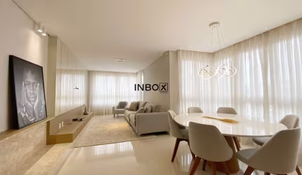 MOBILIADO E DECORADO DE 3 DORMITÓRIOS