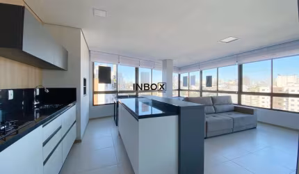 INBOX CIA IMOBILIÁRIA VENDE EM BENTO GONÇALVES - Apartamento de dois dormitórios com suíte mobiliado.
