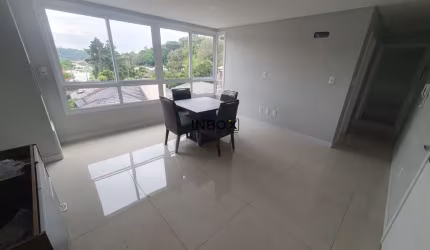INBOX CIA IMOBILIÁRIA ALUGA APARTAMENTO SEMIMOBILIADO COM 02 DORMITÓRIOS E 01 BOX DE GARAGEM NO BAIRRO BORGO