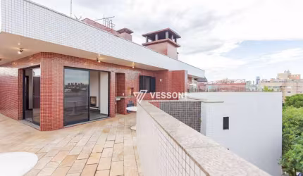 Cobertura | Terraço com piscina | 3 quartos | 3 vagas | 335 m² à venda por R$ 1.780.000 ou aluguel por R$ 6.980/mês - Alto da XV - Curitiba/PR