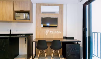 Studio com 1 dormitório para alugar, 23 m² por R$ 2.100/mês - Centro - Curitiba/PR