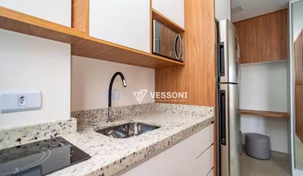 Studio com 1 dormitório para alugar, 21 m² por R$ 2.300/mês - Prado Velho - Curitiba/PR