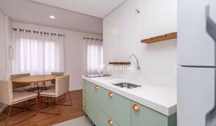 Apartamento com 1 dormitório para alugar, 32 m² por R$ 2.350/mês - Rebouças - Curitiba/PR