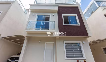Sobrado incrível em condomínio, 4 dormitórios, sendo 1 suíte master, terraço com spa e churrasqueira, R$ 730.000,00, localizaçao estratégica,Boqueirão