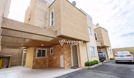Sobrado em Condomínio | 3 Quartos | Suíte | Ático e Terraço | 3 vagas | 132 m² |  à venda por R$ 730.000 - Atuba - Curitiba/PR