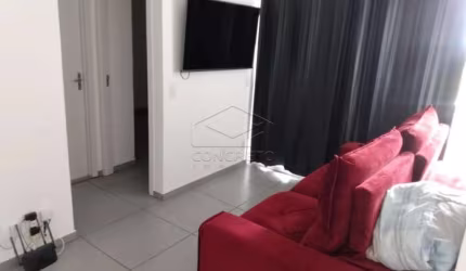 Apartamento no 2º andar com 02 dormitórios - Recanto dos Pássaros