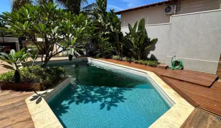 Área de lazer com projeto de suítes para residência - LAGO SUL!