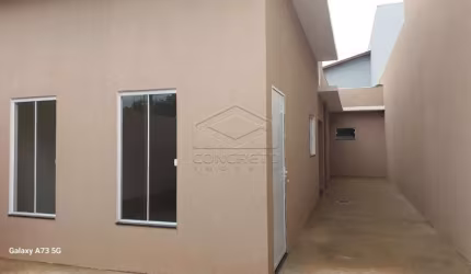 Casa nova com 02 dormitórios - José Regino