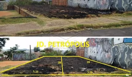 DOIS LOTES DESMEMBRÁVEIS NO JARDIM PETRÓPOLIS!