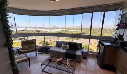Oportunidade na Ilha Pura! Apartamento Decorado com Vista para a Lagoa e Pedra da Gávea!