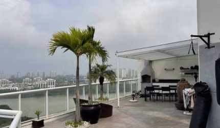 Cobertura dos Sonhos na Península - Vista Espetacular e Lazer Completo  Imagine viver em uma cobertura de 287m² com vista deslumbrante para a Penínsul