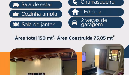Linda Casa na Vila Jundiaí em Mogi das Cruzes SP