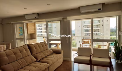 Apto 142m², 3qt (1suíte), 2ban, salas, escritório, varanda c/ churrasq.