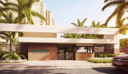 Lançamento Terrace Resort Residence - 69m² com 3 quartos 1 suíte 2 vagas na região do Jardim Aurélia