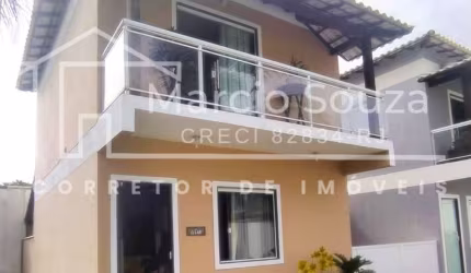 Casa em condomínio fechado com 2 quartos à venda na DOMINGOS DA FONSECA, Porto da Roça I, Saquarema, 102 m2 por R$ 420.000