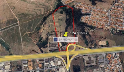 Área à venda, 174036 m² por R$ 28.716.000,00 - Chácaras Reunidas Anhangüera (Nova Veneza) - Sumaré/SP