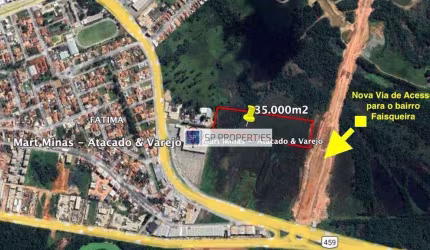 Área Comercial à venda, 35000 m² por R$ 27.000.000 - Vila Beatriz - Pouso Alegre/MG