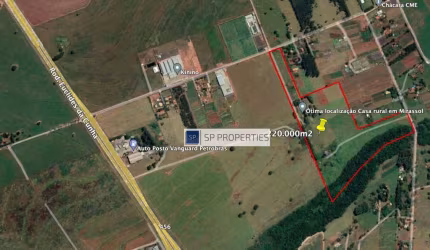 Área à venda, 220.000 m² - Mirassol/SP