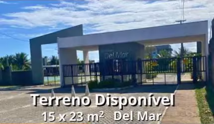 TERRENO NO CONDOMÍNIO DEL MAR