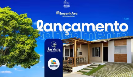 Jardim Pau-Brasil - Casa de Condomínio Para Vender com 2 quartos no bairro Cidade Universitária em Maceió