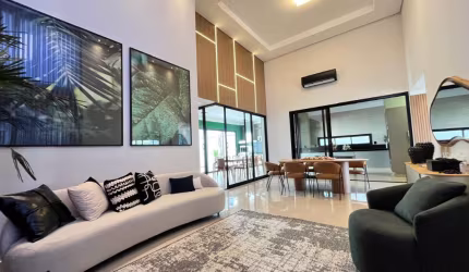 Casa térrea para locação no Residencial Villa Dumont Bauru - SP