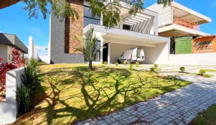 Casa para Venda em Atibaia, Figueira Garden, 4 dormitórios, 4 suítes, 5 banheiros, 2 vagas