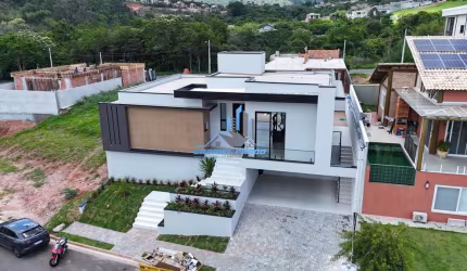 Casa para Venda em Atibaia, Nova Gardênia, 3 dormitórios, 3 suítes, 4 banheiros, 2 vagas