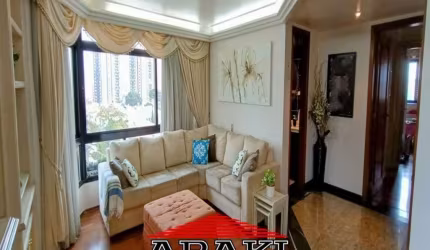 Apartamento sensacional com quatro suítes, no jardim da saude