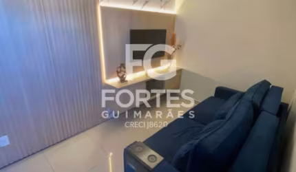 Apartamento Mobiliado e Decorado com 50m² ao lado da Verace Pizza, com 1 quarto, armário e ventilador de teto, banheiro social com gabinete, espelho e box em vidro;
