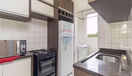Apartamento com 2 quartos, 1 vaga, semimobiliado – Jardim Itália – São José dos Pinhais R$ 195mil