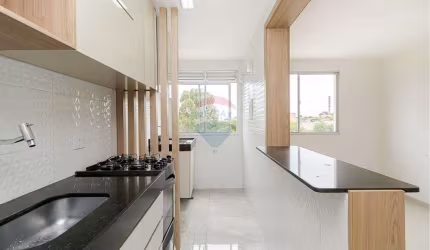 OPORTUNIDADE:  R$ 309.900 -Apartamento com 2 quartos (1 suite), 2 banheiros 1 vaga, semi-mobiliado, no Capão Raso  - Curitiba.