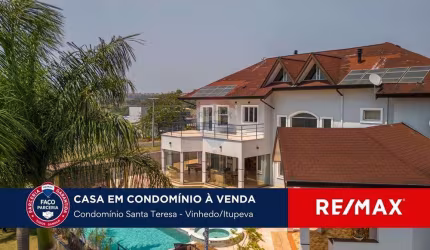 Casa de Condominio com 502 m², 5 suites a venda em Itupeva / Vinhedo-SP