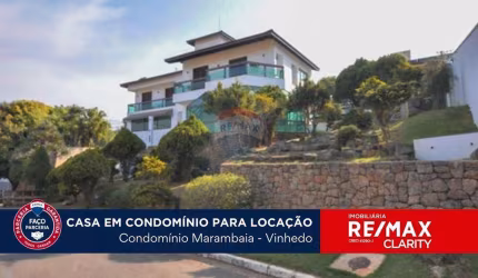 Casa de Condomínio com 6 Quartos e 8 banheiros para Alugar, 578 m² por R$ 15.000/Mês
