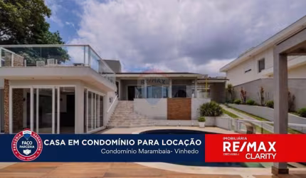 Casa de Condomínio com 4 Quartos e 6 banheiros para Alugar, 297 m² por R$ 11.000/Mês