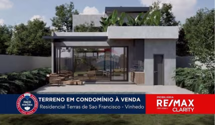 Terreno à venda no Condomínio São Francisco – Vinhedo/SP – 680 m² com vista pra mata