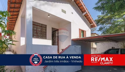 Casa à venda em Vinhedo, oportunidade de investimento.