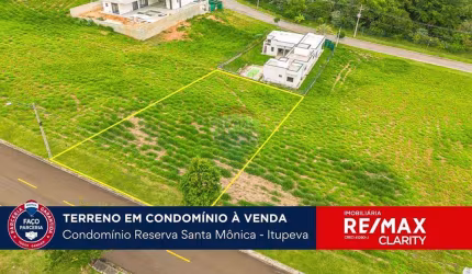 Terreno a venda em Itupeva, 800m² no Condomínio Reserva de Santa Mônica.