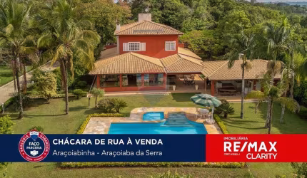 Casa de Campo com 5 suítes a venda em Araçoiaba da Serra
