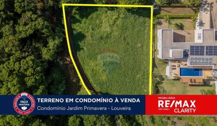 terreno à venda em Louveira no condominio Jardim Primavera