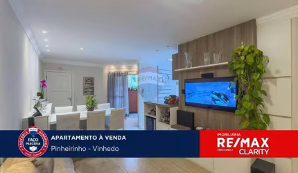 Apartamento a venda 3 quartos e 2 suítes no Portal de Vinhedo - Localização Privilegiada