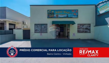 Ponto Comercial para locação na Rua Santa Cruz, Vinhedo-SP