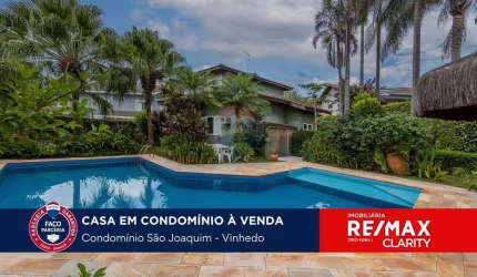 Casa térrea à venda no Condomínio São Joaquim com 3 quartos  – Vinhedo/SP