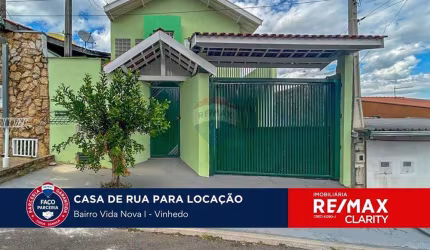 Casa para locação em Vinhedo, bairro Vida Nova I, Vinhedo