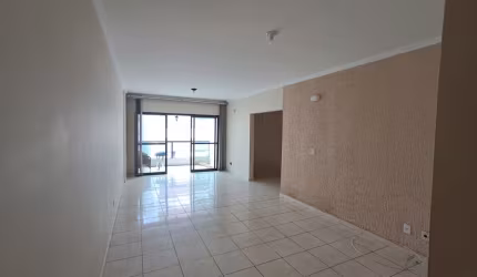 Apartamento para Alugar Pé na Areia com Vista para o Mar, 117m² 02 Dorm. Itararé - São Vicente - SP