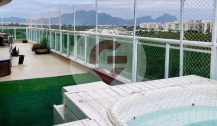 Apartamento com 4 quartos à venda na Avenida Salvador Allende, 6300, Recreio dos Bandeirantes, Rio de Janeiro, 187 m2 por R$ 1.390.000