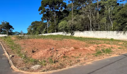 Terreno em condomínio fechado à venda na Rua Flamingos, 232, Gralha Azul, Fazenda Rio Grande, 120 m2 por R$ 198.000