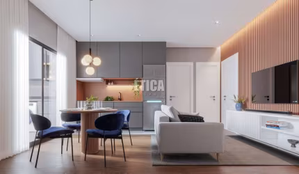 Apartamento com 2 quartos à venda na Rua Arthur Mohr, 326, Portão, Curitiba, 55 m2 por R$ 602.900